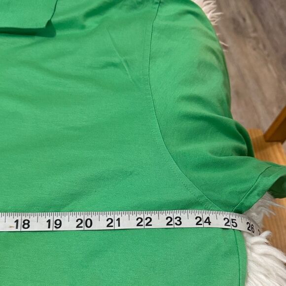 Peter Millar Vibrant Green Polo Shirt Size XL - Picture 3 of 7